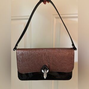 RODO Elegant Brown and Black Women's leather shoulder Bag